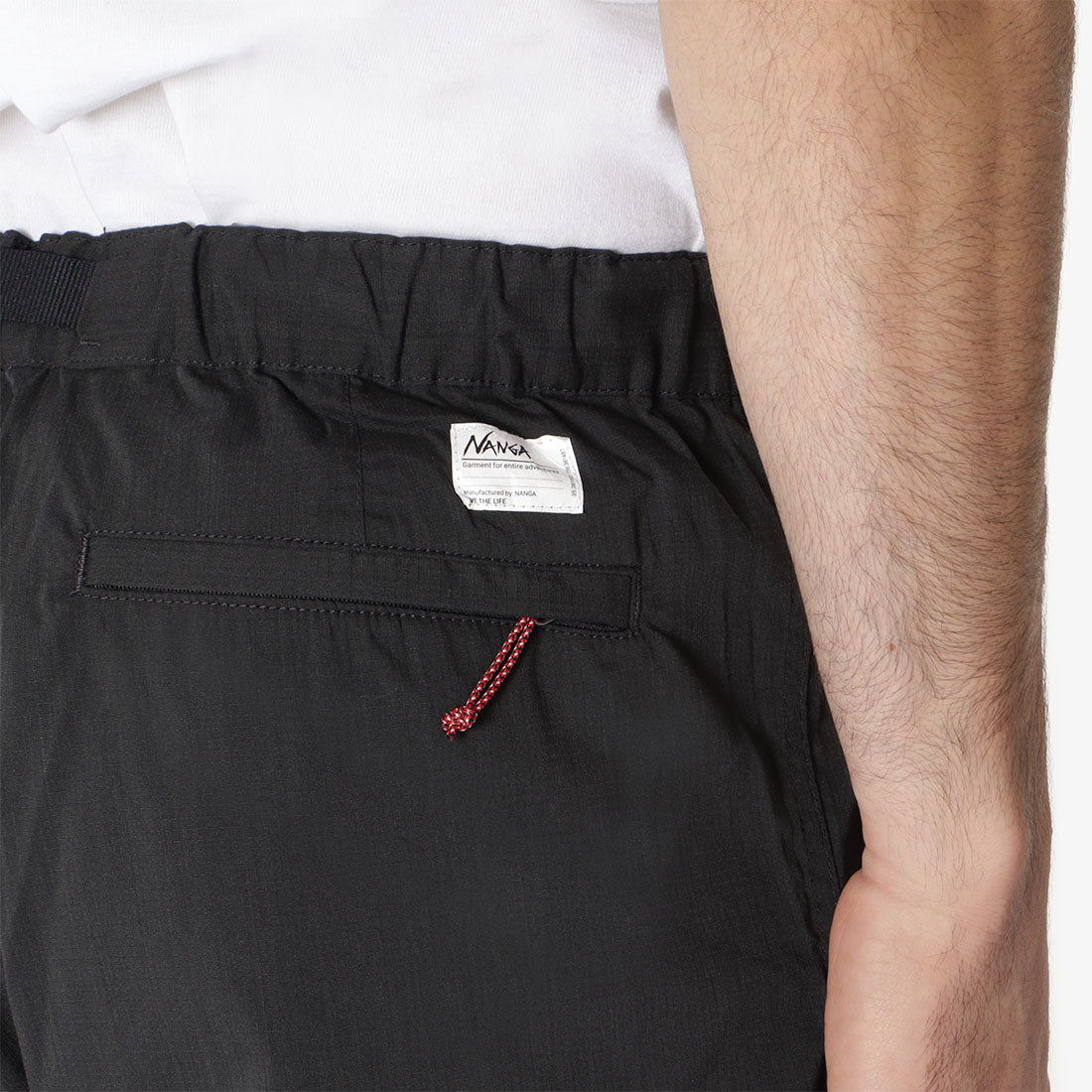 main Nanga Hinoc Ripstop Field Pant, Black, Detail Shot 3
