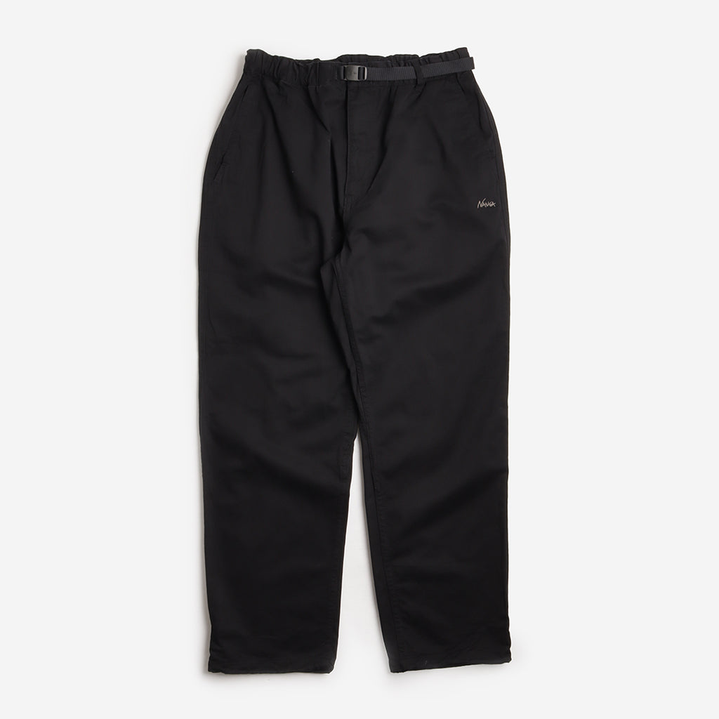 Nanga Weaving Belt Chino Tapered Pant, Black, Detail Shot 1