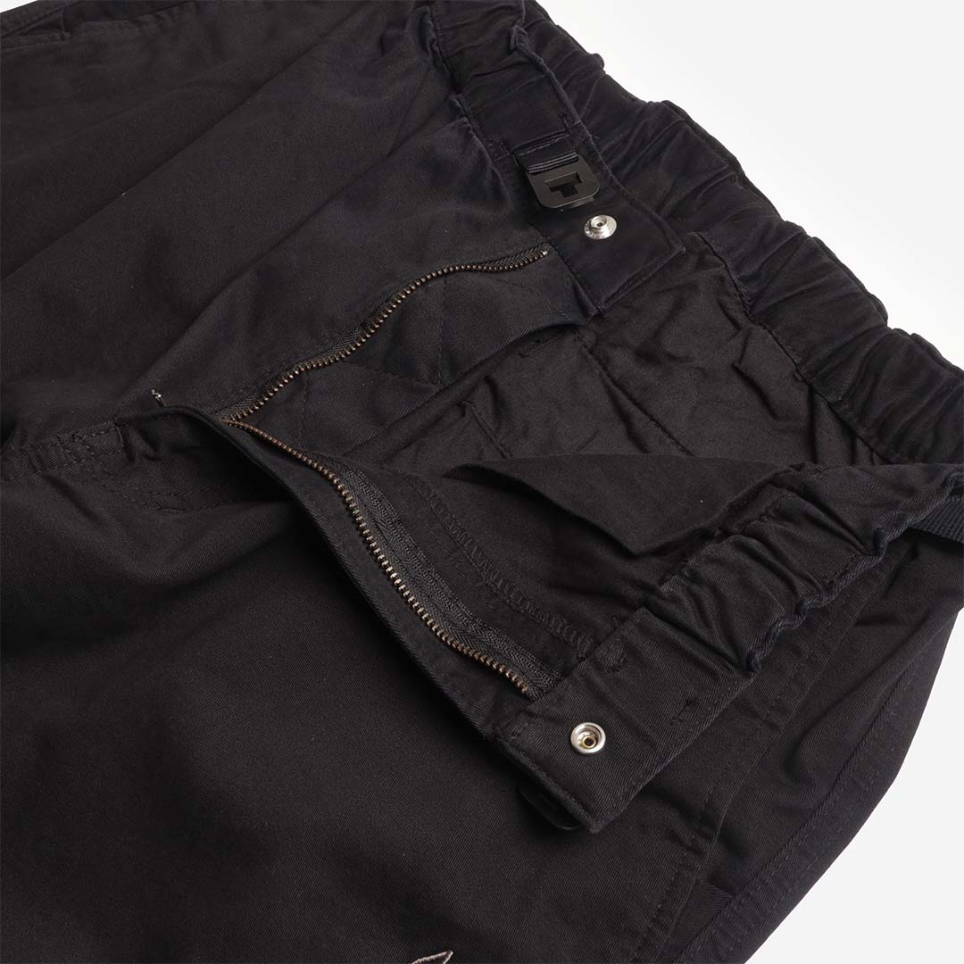 Nanga Weaving Belt Chino Tapered Pant, Black, Detail Shot 3