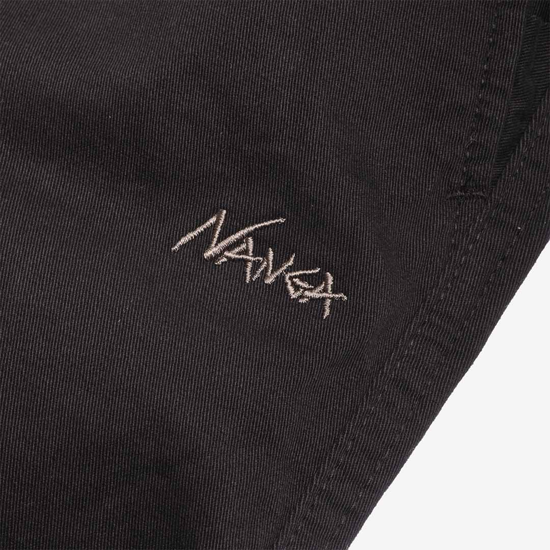 Nanga Weaving Belt Chino Tapered Pant, Black, Detail Shot 4
