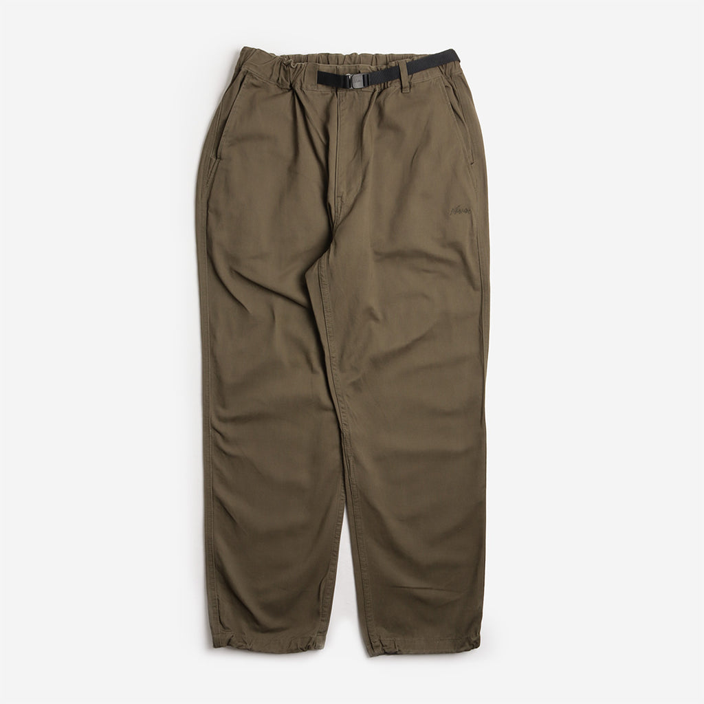 Nanga Weaving Belt Chino Tapered Pant, Khaki, Detail Shot 1