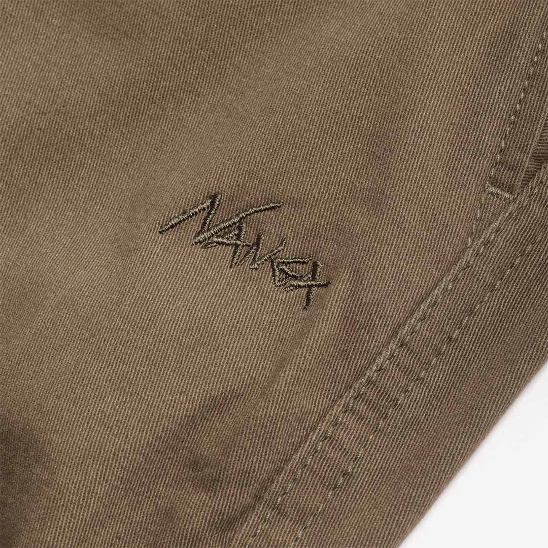 Nanga Weaving Belt Chino Tapered Pant, Khaki, Detail Shot 4
