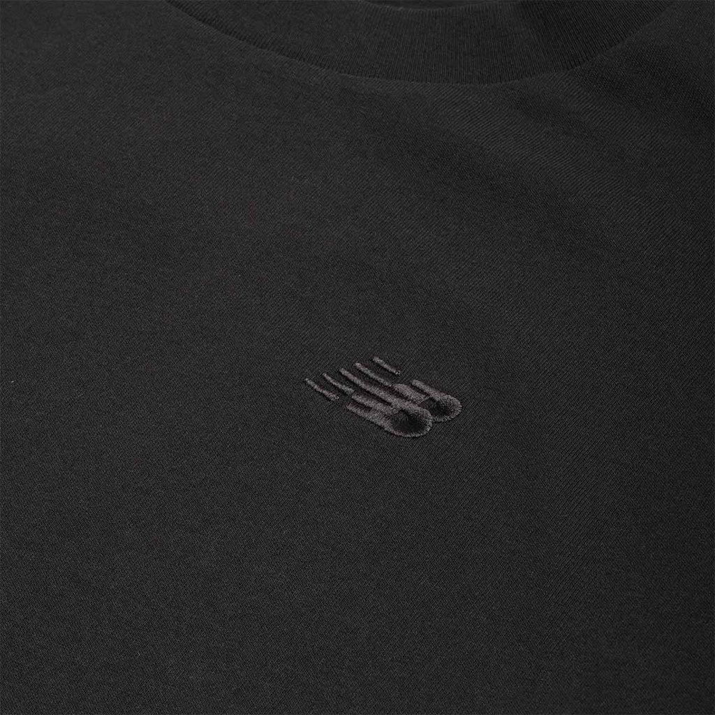 New Balance Athletics Cotton T-Shirt, Black, Detail Shot 2