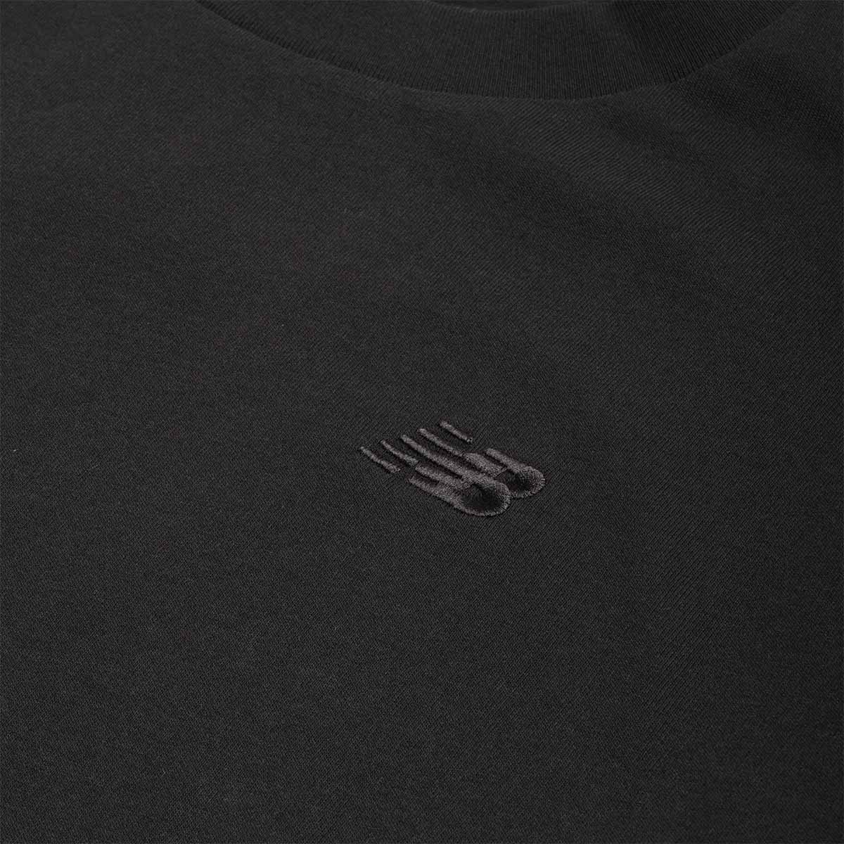 main New Balance Athletics Cotton T-Shirt, Black, Detail Shot 2