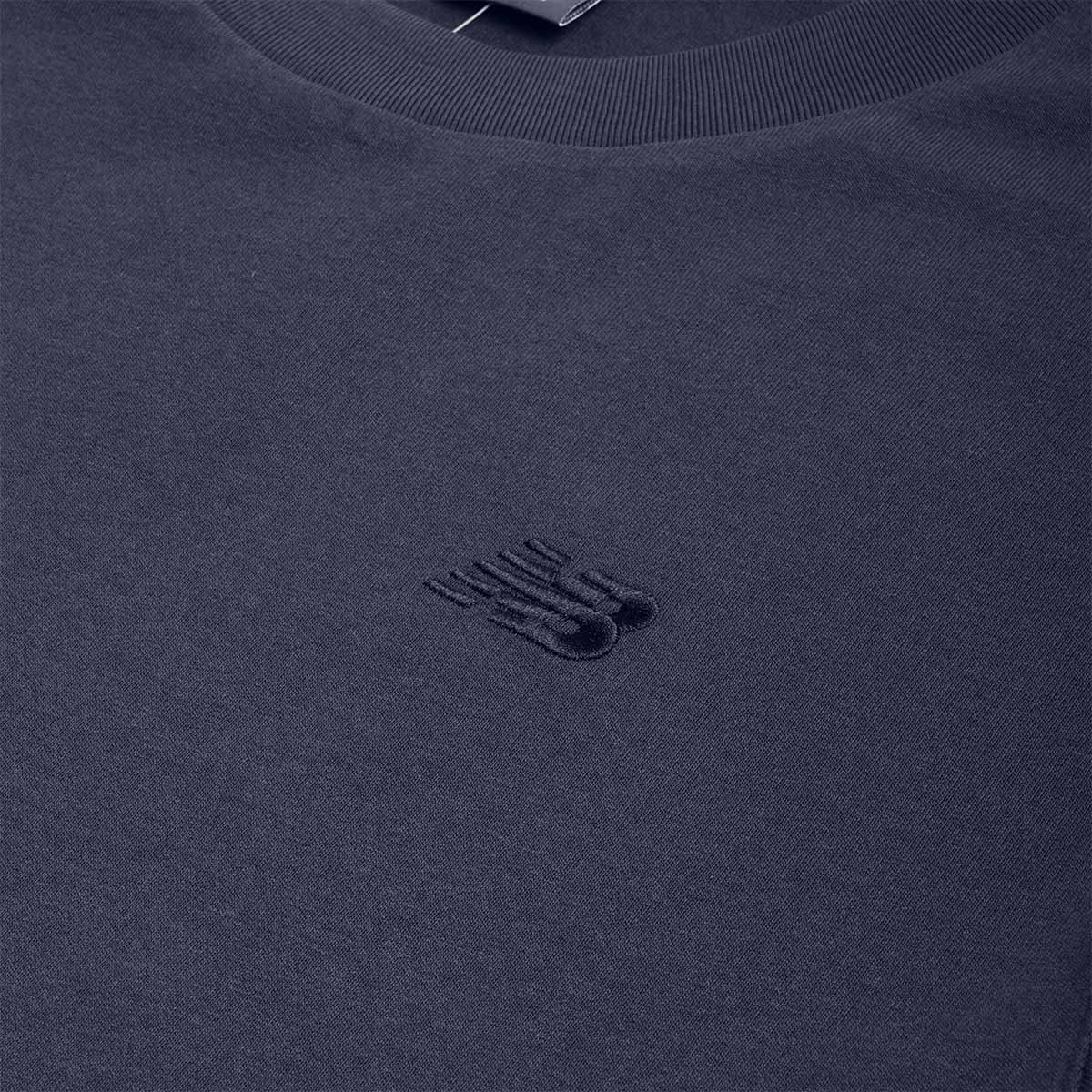 New Balance Athletics Cotton T-Shirt, NB Navy, Detail Shot 2