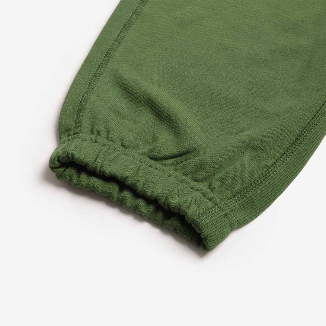 New Balance Athletics French Terry Joggers, Dark Alpine Green, Detail Shot 7
