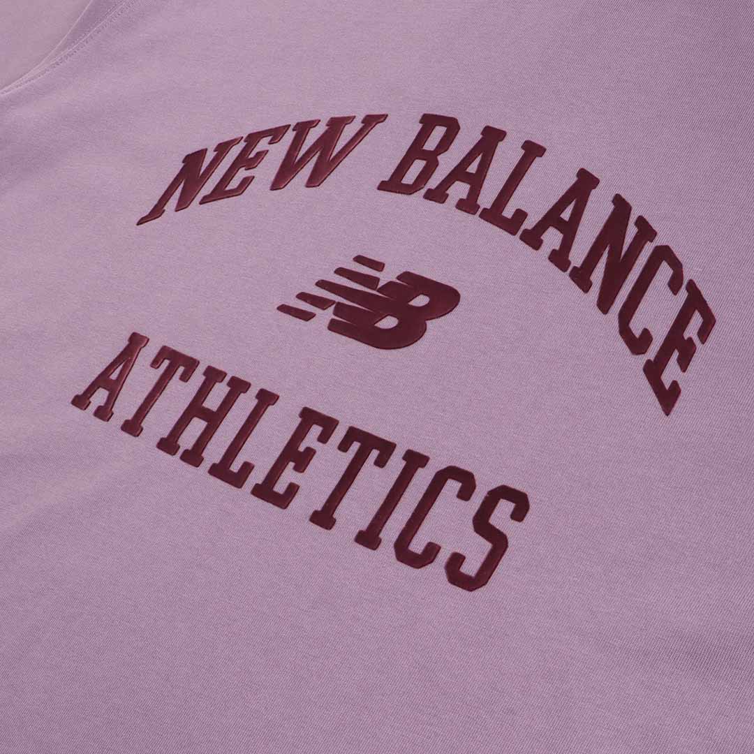 New Balance Athletics Varsity Graphic T-Shirt, Shadow, Detail Shot 2