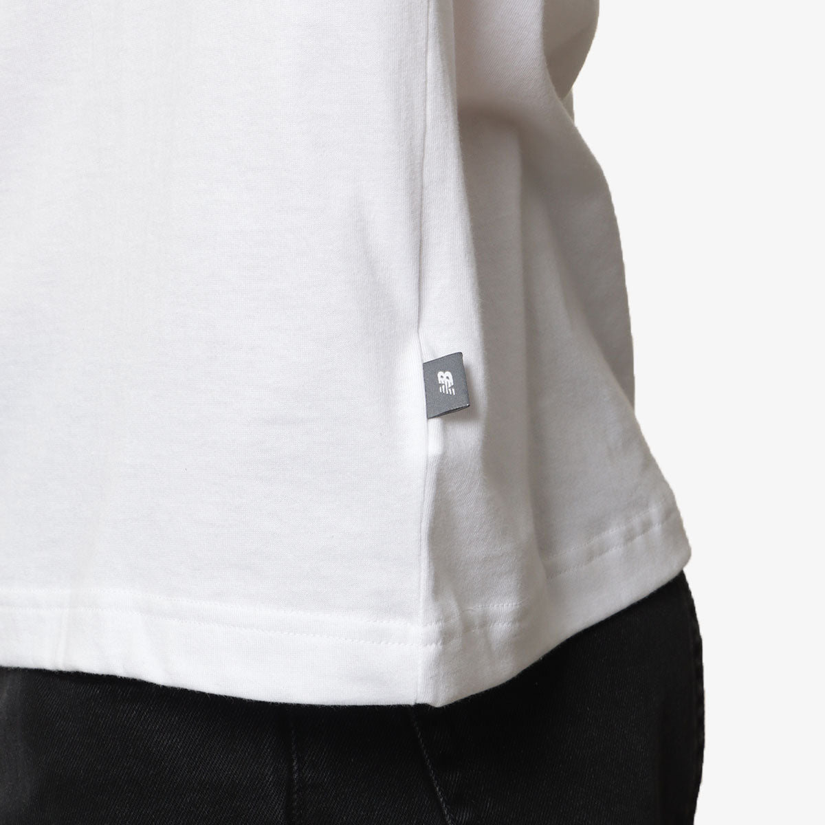 New Balance Chicken Or Shoe Relaxed T-Shirt, White, Detail Shot 3