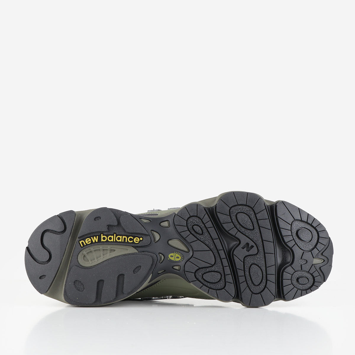 New Balance M1000EA Shoes, Dark Olivine Magnet, Detail Shot 4