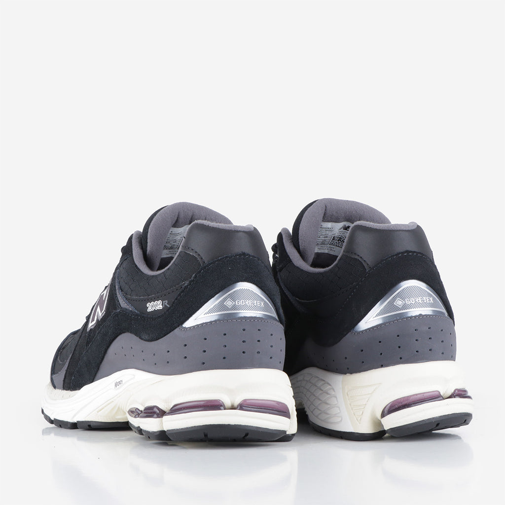 New Balance 2002RXT Shoes, Inkwell Aluminium Grey Natural Mint, Detail Shot 3