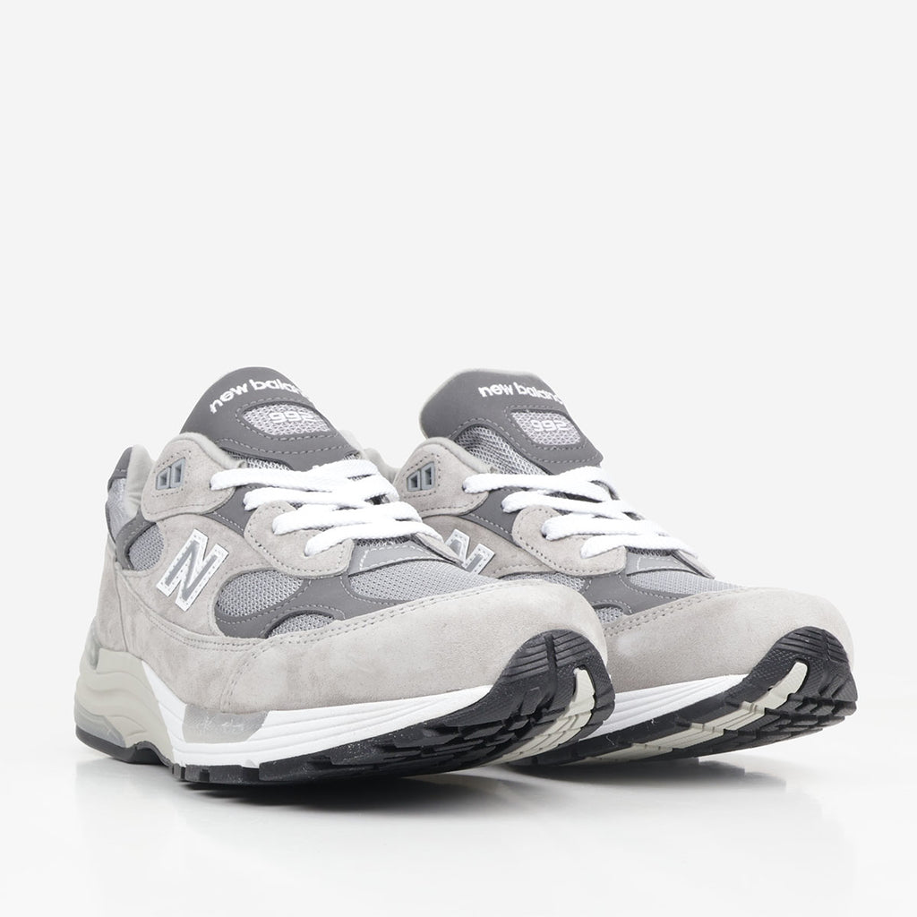 New Balance Made In USA 992 Shoes, Grey Grey 006 White, Detail Shot 3