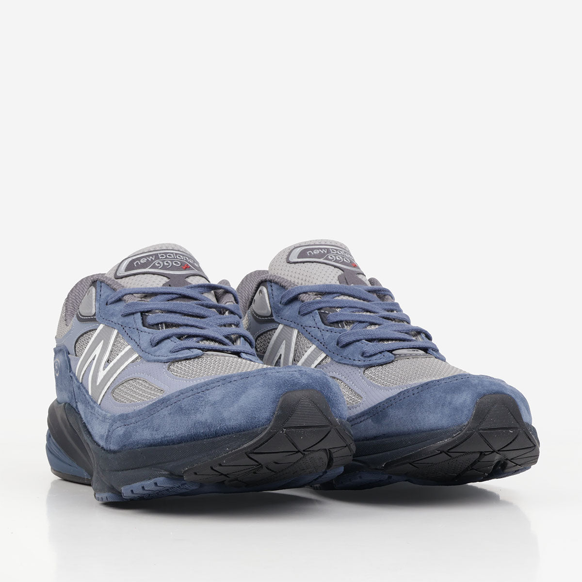New Balance Made in USA 990v6 Shoes, Vintage Indigo Eclipse Slate Grey, Detail Shot 2