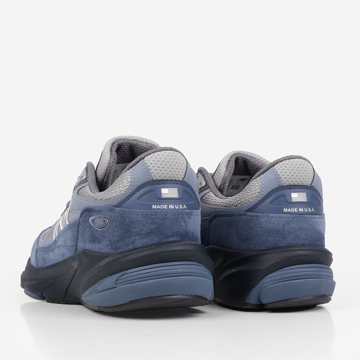 New Balance Made in USA 990v6 Shoes, Vintage Indigo Eclipse Slate Grey, Detail Shot 3