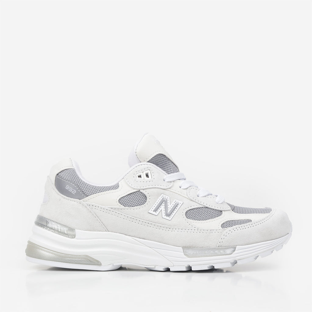 New Balance Made in USA 992 Core Shoes, Reflection Silver Metalic, Detail Shot 1