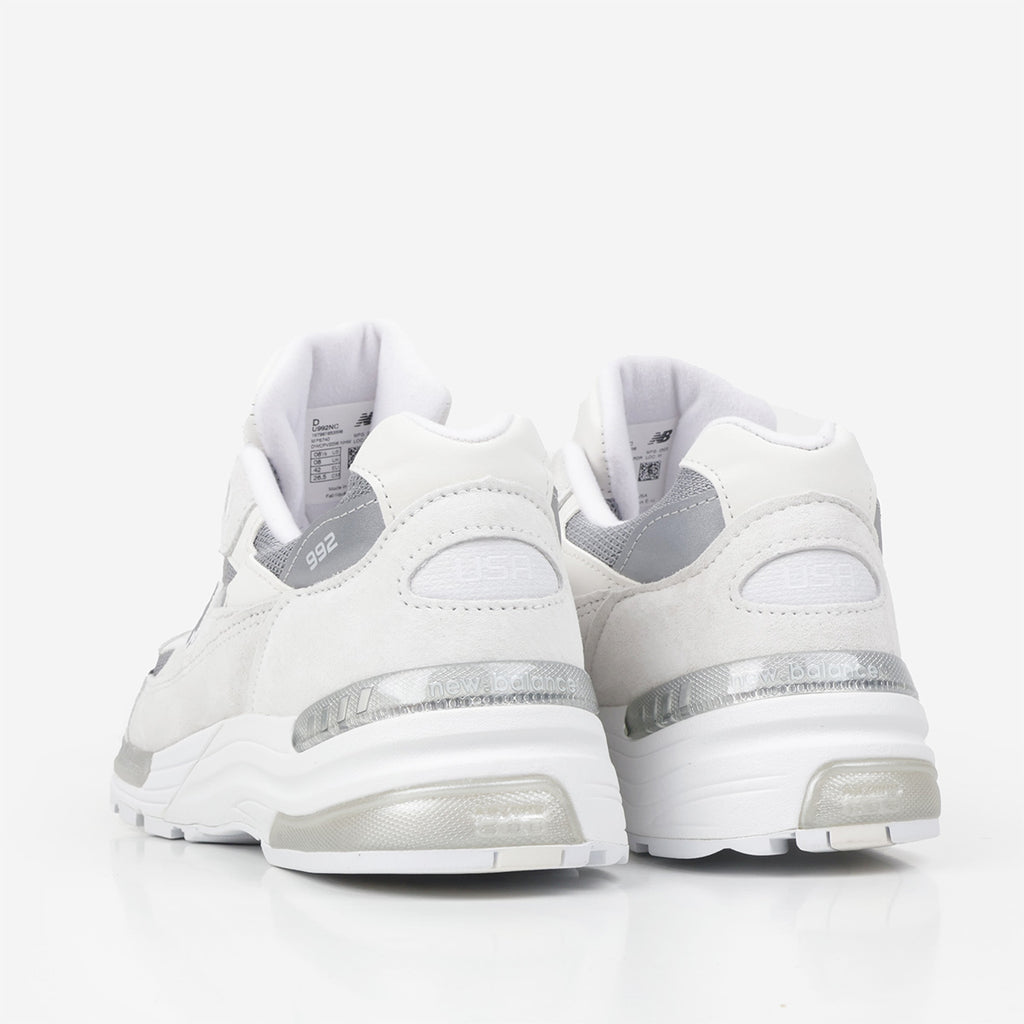 New Balance Made in USA 992 Core Shoes, Reflection Silver Metalic, Detail Shot 3