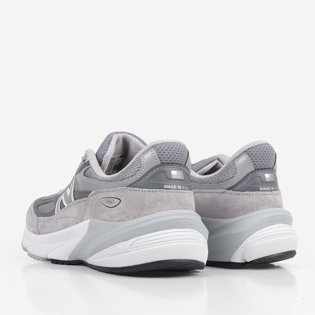 New Balance Made In USA 990v6 Shoes, Grey White, Detail Shot 3