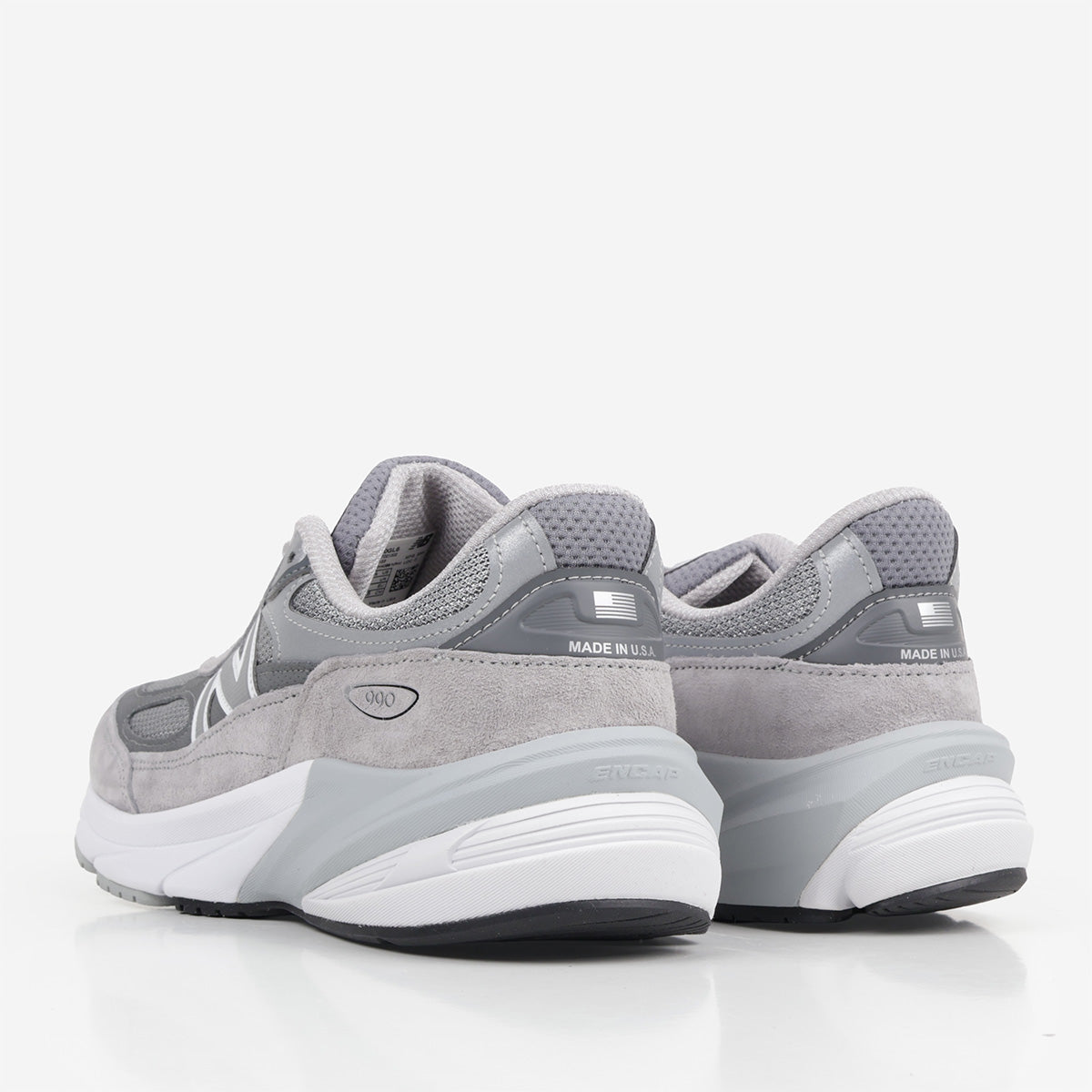 New Balance Made In USA 990v6 Shoes, Grey White, Detail Shot 3