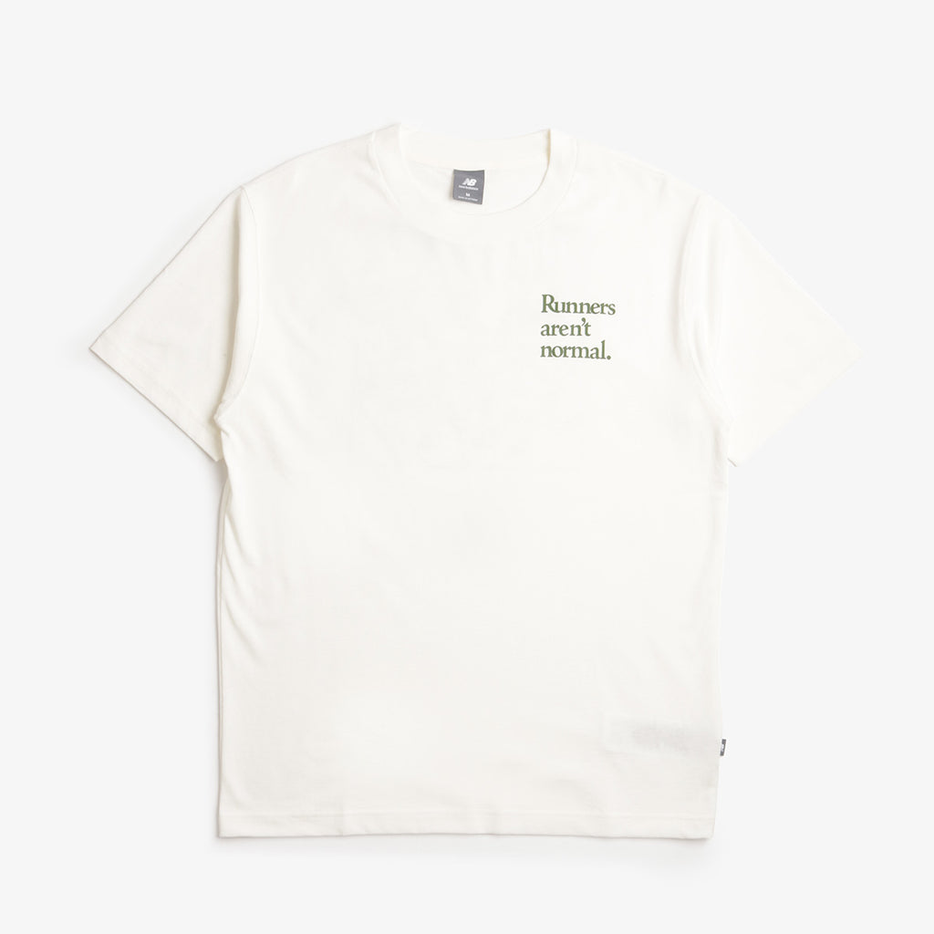 New Balance Runners Aren't Normal T-Shirt, Seasalt, Detail Shot 1