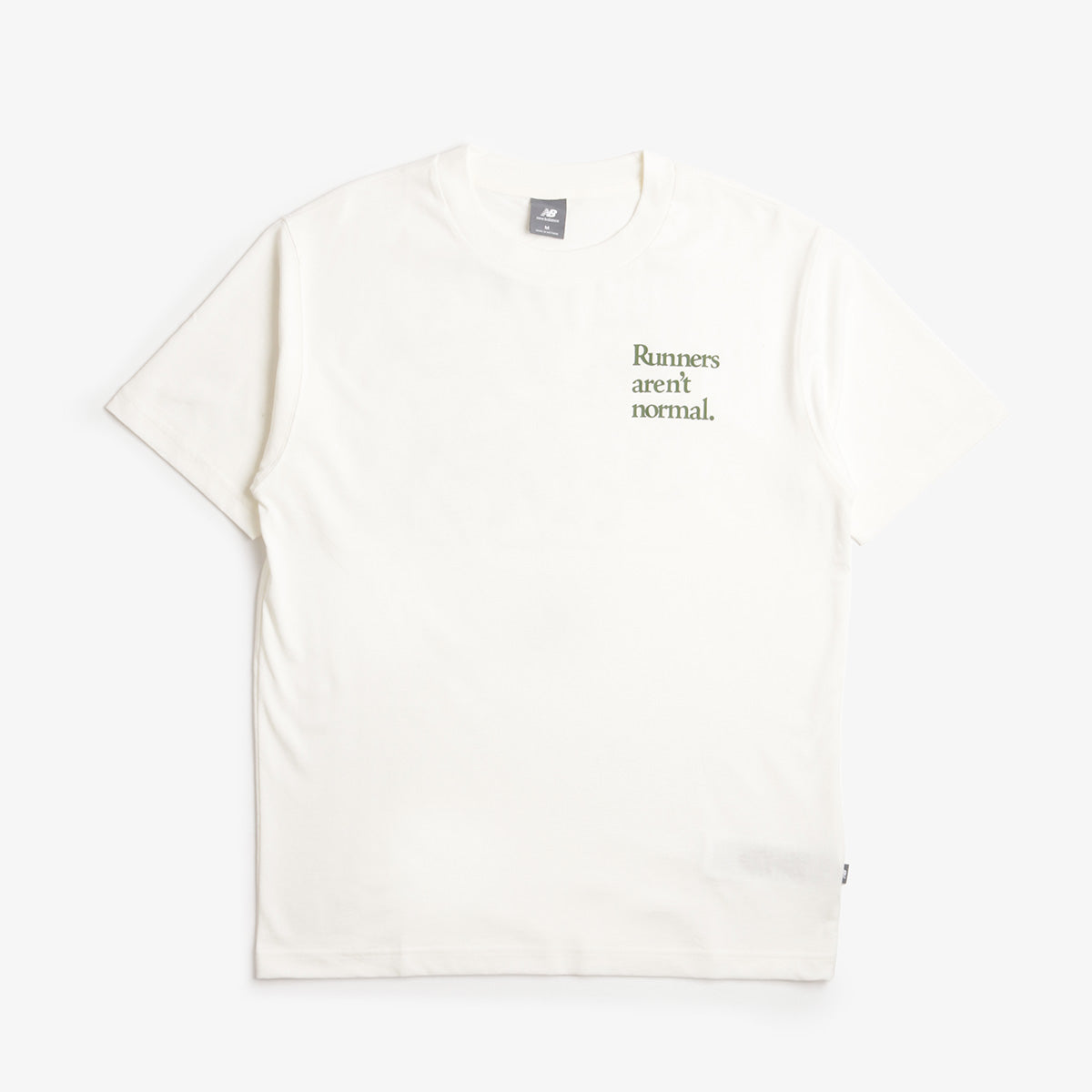 New Balance Runners Aren't Normal T-Shirt, Seasalt, Detail Shot 1