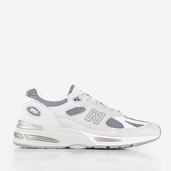 thumbnail New Balance U991LG2 Shoes, Nimbus Cloud/Cool Grey 7 c/Silver, Detail Shot 1