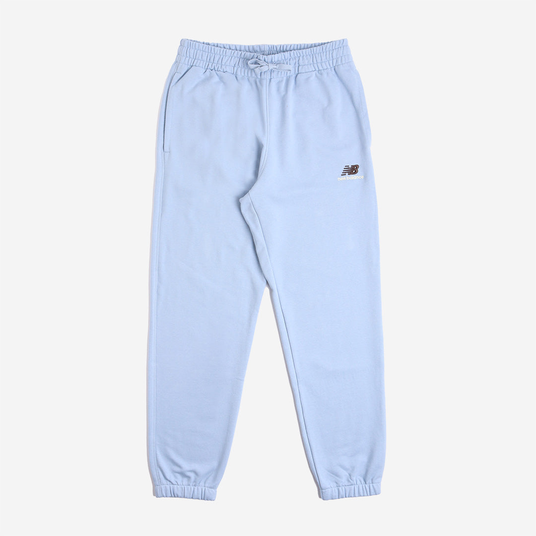 New Balance Uni-ssentials Sweatpant, Light Arctic Grey, Detail Shot 2