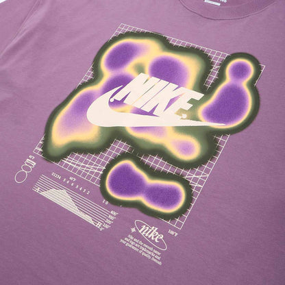Nike Sportswear T-Shirt, Violet Dust, Detail Shot 2