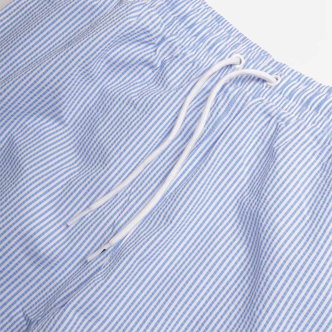 main Nike Swim Breaker Ripple Texture 5" Volley Shorts, Blue Crystal, Detail Shot 3