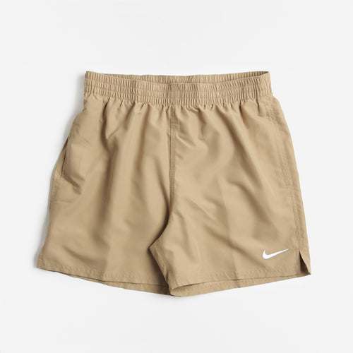 Nike Swim Core Solid 5" Shorts, Parachute Beige, Detail Shot 1