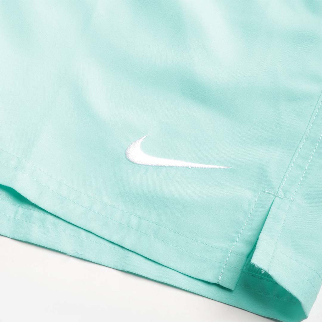 Nike Swim Core Solid 5" Shorts, Bleached Turquoise, Detail Shot 2