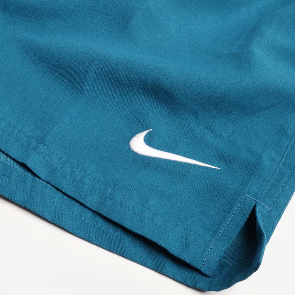 Nike Swim Core Solid 5" Shorts, Green Abyss, Detail Shot 2