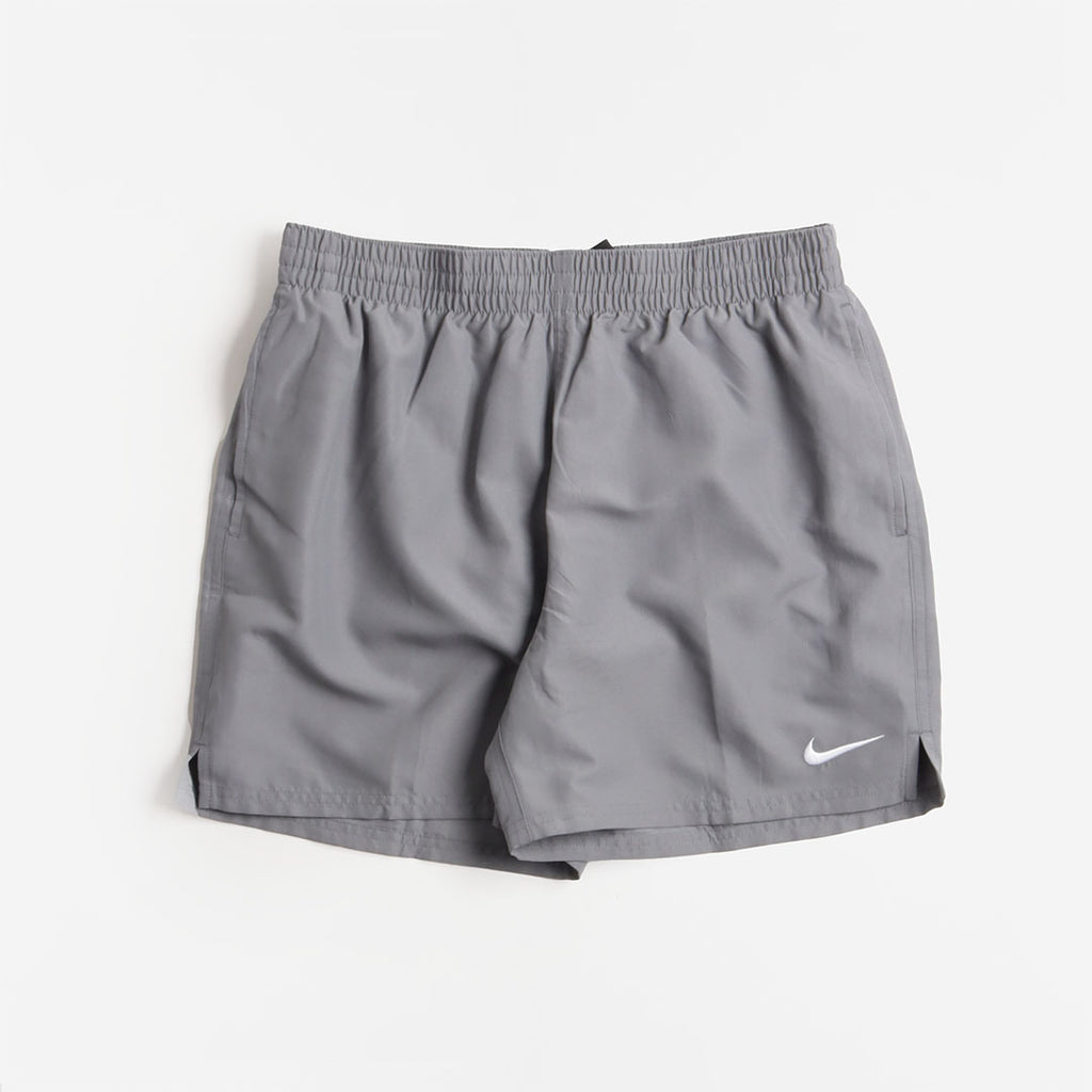 Nike Swim Core Solid 5" Shorts, Cool Grey, Detail Shot 1
