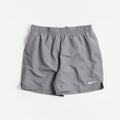 Nike Swim Core Solid 5" Shorts, Cool Grey, Detail Shot 1