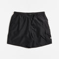 Nike Swim Voyage 5" Volley Shorts, Black, Detail Shot 1