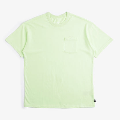 Nike Sportswear Premium Essentials Pocket T-Shirt, Light Liquid Lime, Detail Shot 1