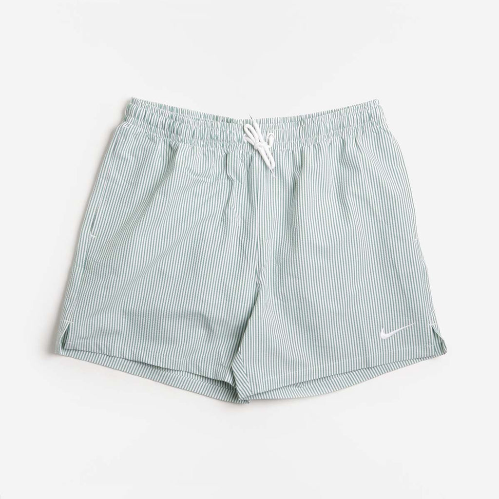 Nike Swim Breaker Ripple Texture 5" Volley Shorts, Malachite, Detail Shot 1