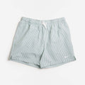 Nike Swim Breaker Ripple Texture 5" Volley Shorts, Malachite, Detail Shot 1