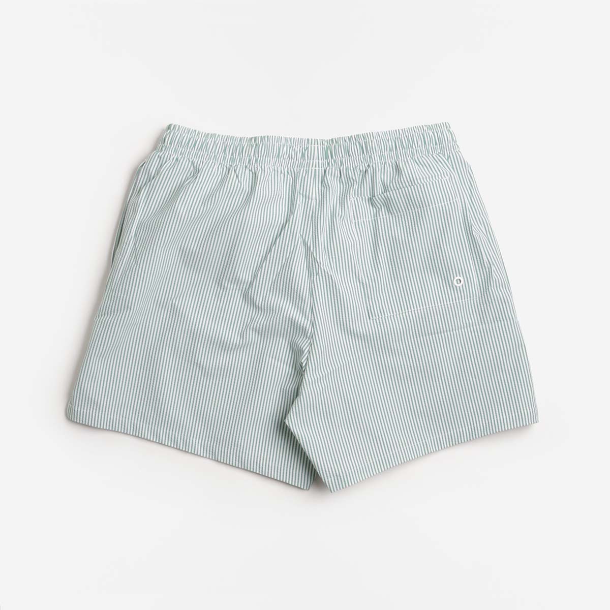 Nike Swim Breaker Ripple Texture 5" Volley Shorts, Malachite, Detail Shot 2