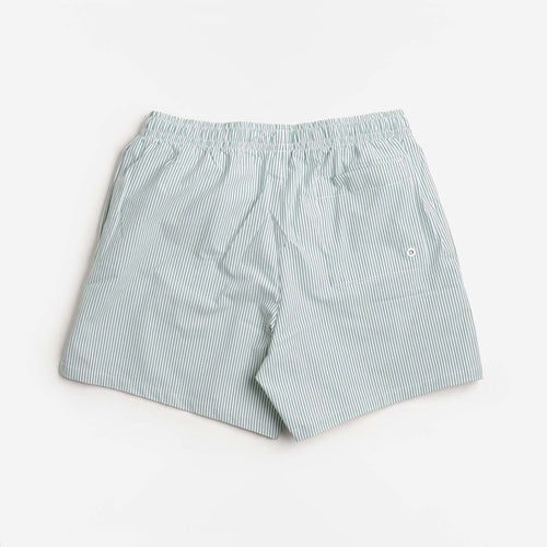 Nike Swim Breaker Ripple Texture 5" Volley Shorts, Malachite, Detail Shot 2