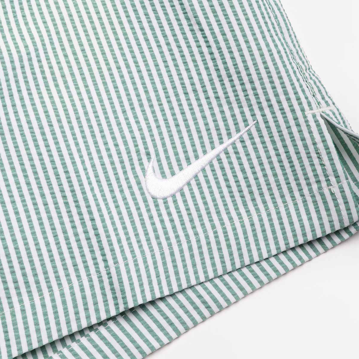Nike Swim Breaker Ripple Texture 5" Volley Shorts, Malachite, Detail Shot 4