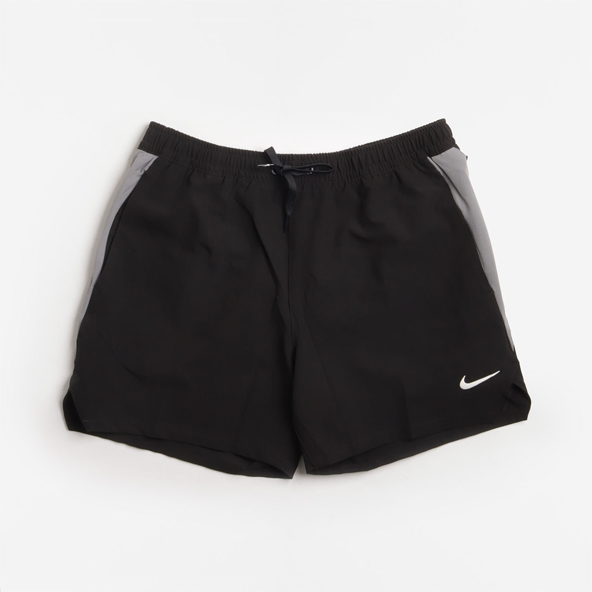 Nike Swim Contend Essential 5" Volley Shorts, Black, Detail Shot 1