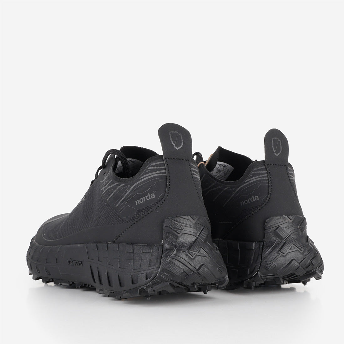 Norda 001 Shoes, Stealth Black, Detail Shot 4