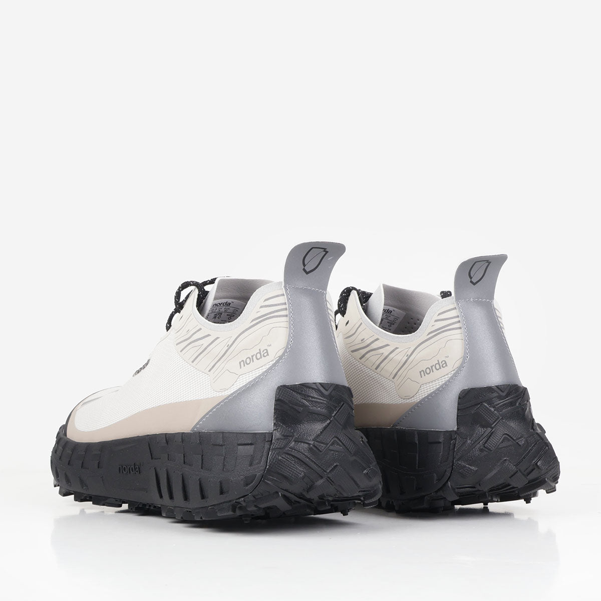 main Norda 001A Shoes, Cinder, Detail Shot 3