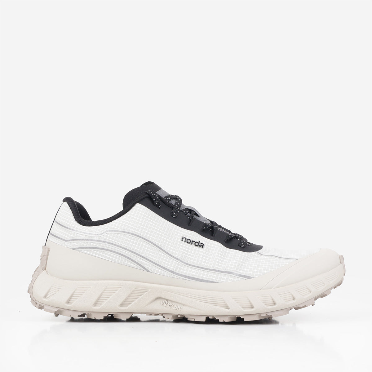 main Norda 002 Shoes, Cinder, Detail Shot 1