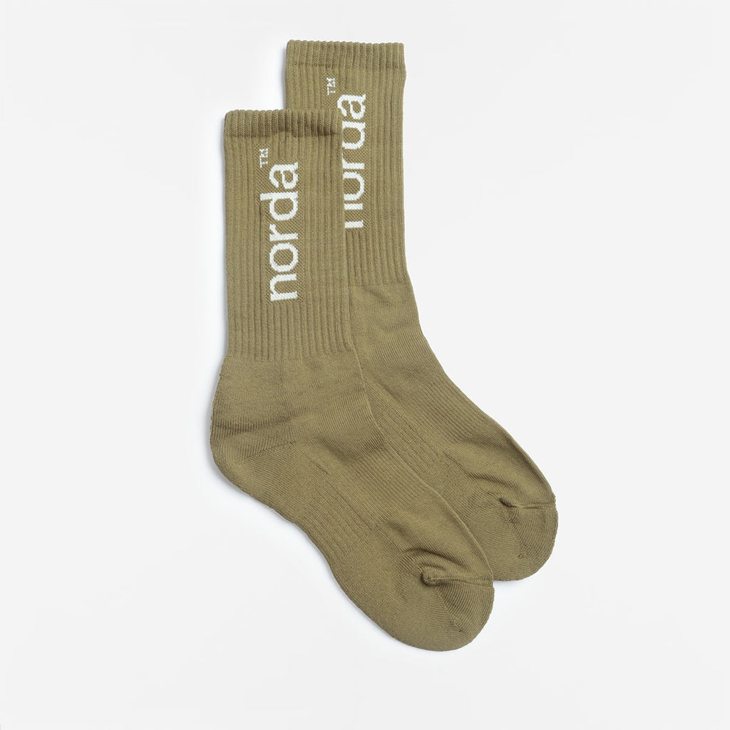 Norda Retro Socks, Sage, Detail Shot 2