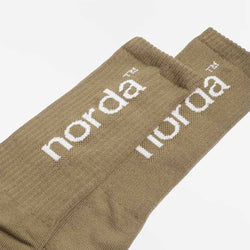 thumbnail Norda Retro Socks, Sage, Detail Shot 3