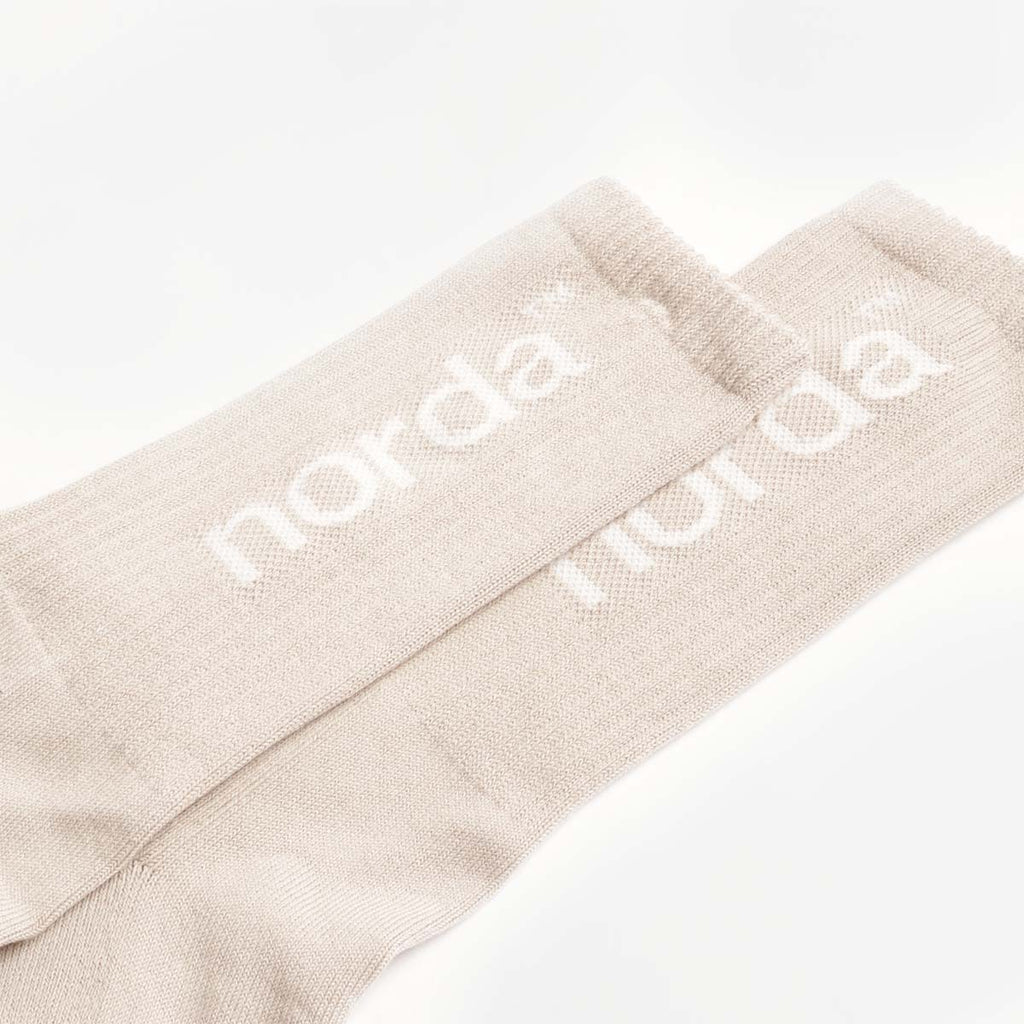 Norda Retro Socks, Grey, Detail Shot 3