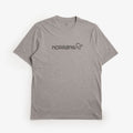 Norrona  29 Cotton Norrona Viking T-Shirt, Drizzle Melange, Detail Shot 1