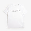 Norrona  29 Cotton Norrona Viking T-Shirt, Pure White, Detail Shot 1