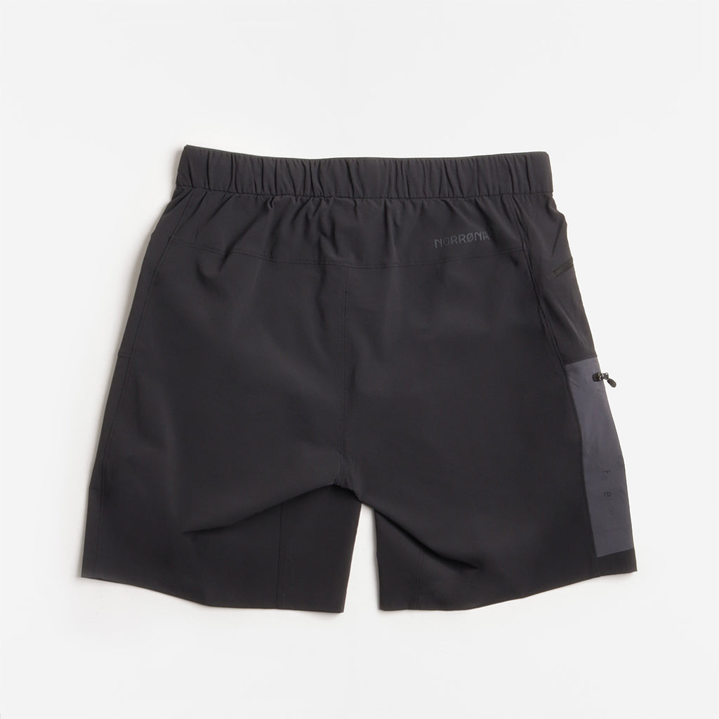 Norrona Falketind Flex1 Light Shorts, Caviar Black, Detail Shot 2