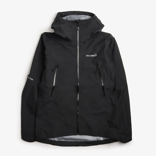 Norrona Falketind Gore-Tex Jacket, Caviar Black, Detail Shot 1
